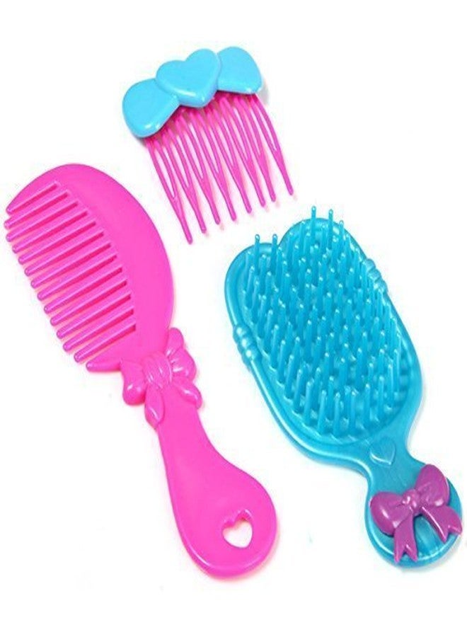 فيماس كواليتي مجموعة تجميل عالية الجودة للبنات، تتضمن مستحضرات تجميل ولعبة مكياج (لون وردي) - Image 4